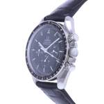 Montre d'occasion OMEGA Speedmaster Moonwatch homme mécanique bracelet cuir d'origine - vue D2