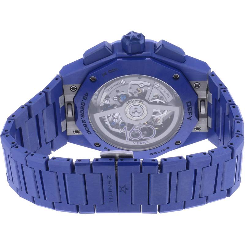 Montre d'occasion ZENITH Defy Skyline Chrono homme automatique bracelet céramique - vue 3