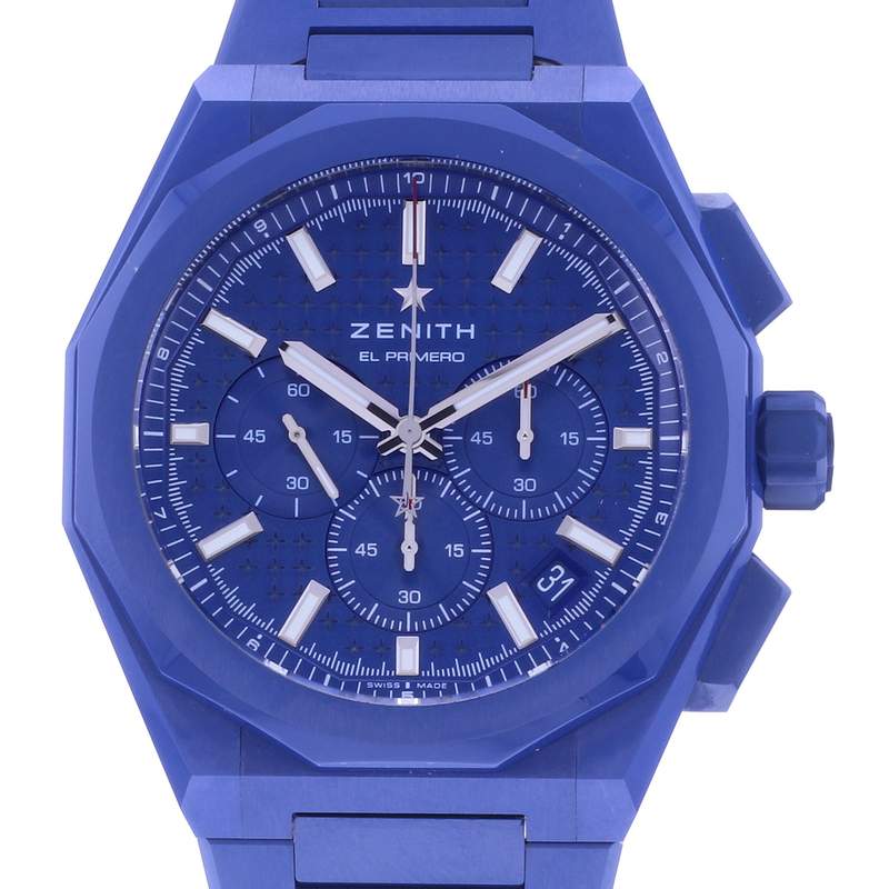 Montre d'occasion ZENITH Defy Skyline Chrono homme automatique bracelet céramique - vue D1