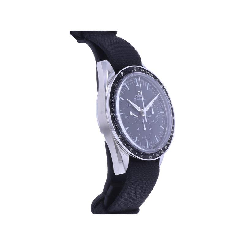 Montre d'occasion OMEGA Speedmaster First Omega In Space homme mécanique bracelet nato - vue 2