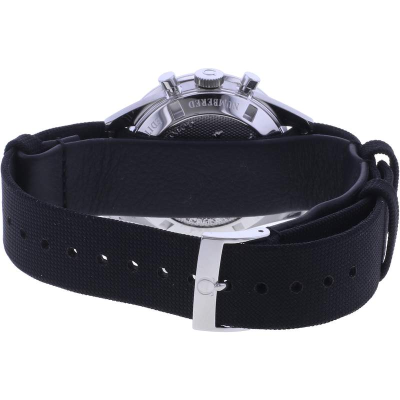 Montre d'occasion OMEGA Speedmaster First Omega In Space homme mécanique bracelet nato - vue 3