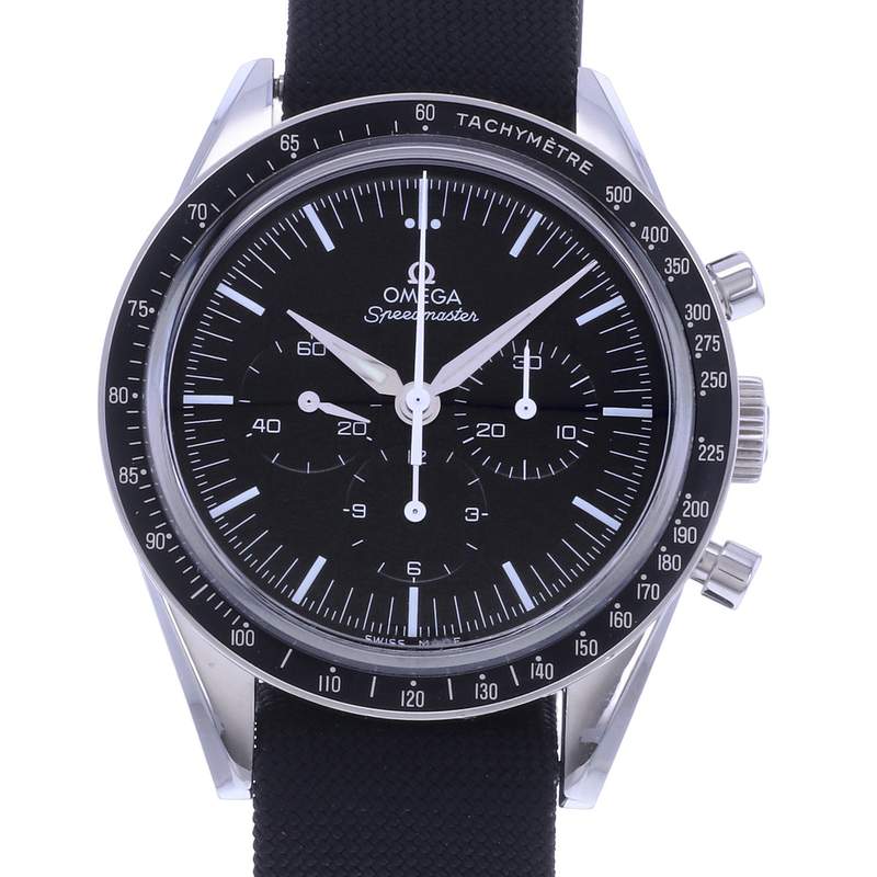 Montre d'occasion OMEGA Speedmaster First Omega In Space homme mécanique bracelet nato - vue D1