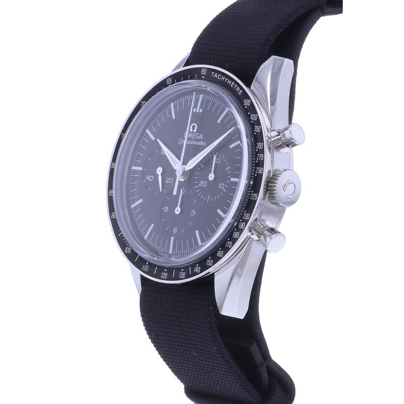 Montre d'occasion OMEGA Speedmaster First Omega In Space homme mécanique bracelet nato - vue D2