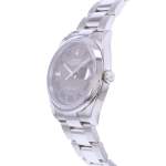 Montre d'occasion ROLEX DateJust 36 Wimbledon mixte mouvement automatique certifié (cosc) bracelet acier - vue D2