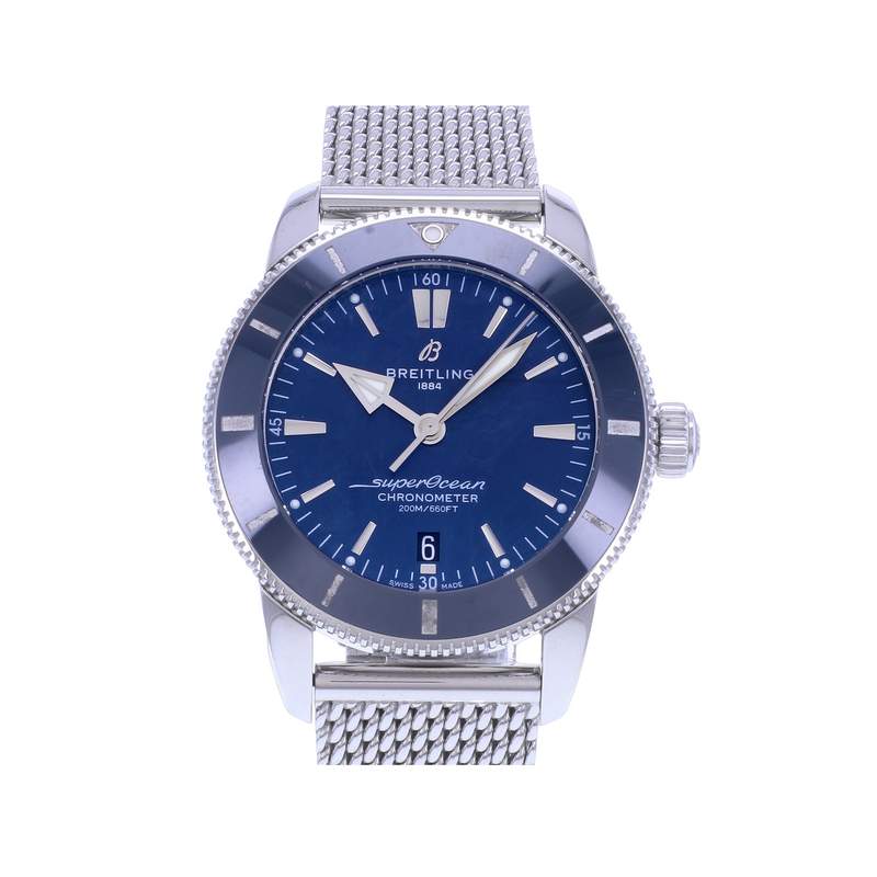Montre d'occasion BREITLING SuperOcean Heritage B20 homme mouvement automatique certifié (cosc) bracelet acier - vue 1