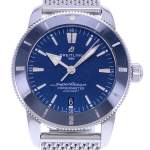 Montre d'occasion BREITLING SuperOcean Heritage B20 homme mouvement automatique certifié (cosc) bracelet acier - vue D1