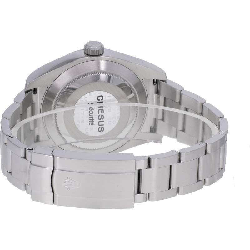 Montre d'occasion ROLEX Air King homme mouvement automatique certifié (cosc) bracelet acier - vue 3