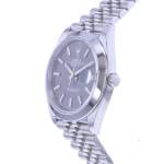 Montre d'occasion ROLEX DateJust 41 homme mouvement automatique certifié (cosc) bracelet acier - vue D2