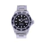 Montre d'occasion ROLEX Submariner Date homme mouvement automatique certifié (cosc) bracelet acier - vue 1