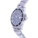 Montre d'occasion ROLEX Submariner Date homme mouvement automatique certifié (cosc) bracelet acier - vue D2