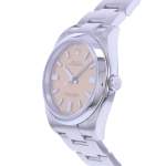 Montre d'occasion ROLEX Oyster Perpetual mixte mouvement automatique certifié (cosc) bracelet acier - vue D2