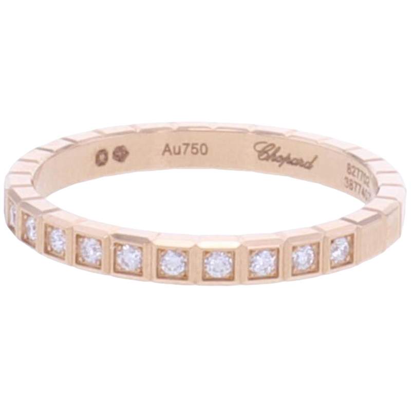 Bague d'occasion CHOPARD Ice Cube femme or rose 750/1000 - vue 3