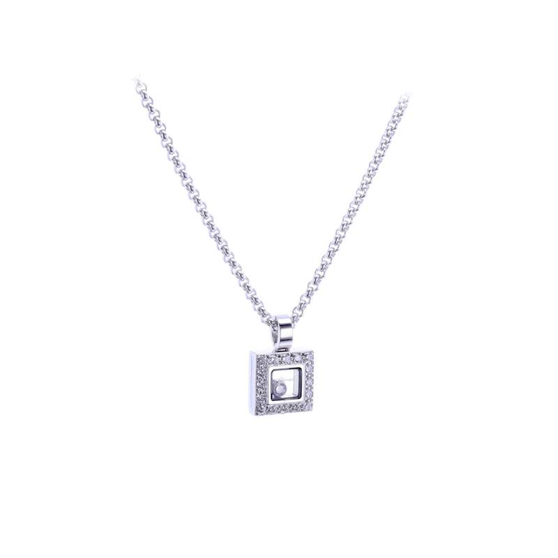 Collier d'occasion CHOPARD Happy Diamonds Icons femme or blanc 750/1000 - vue 1