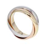 Bague d'occasion CARTIER Trinity Classique femme 3 ors 750/1000 - vue 2