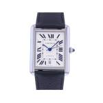 Montre d'occasion CARTIER Tank Must XL homme automatique bracelet cuir d'origine - vue 1