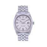 Montre d'occasion ROLEX DateJust 36 mixte mouvement automatique certifié (cosc) bracelet acier - vue 1