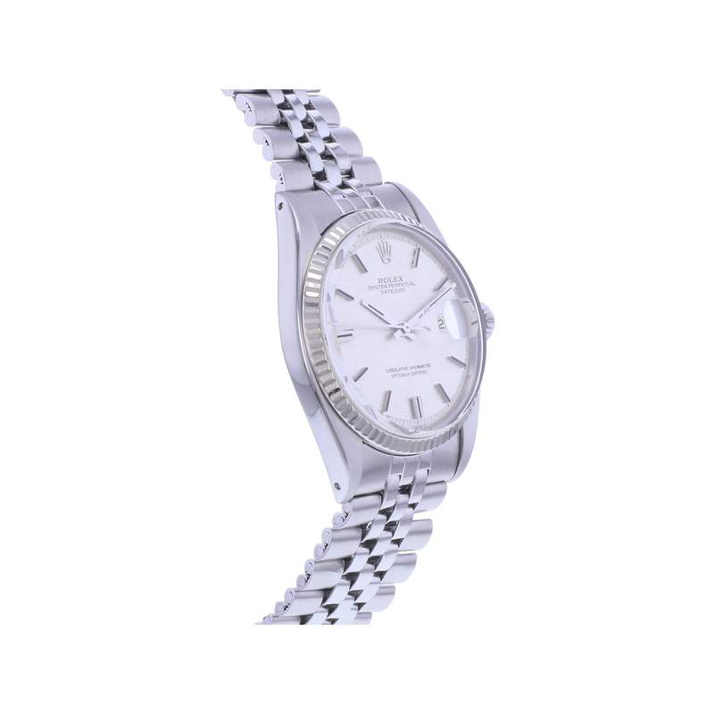 Montre d'occasion ROLEX DateJust 36 mixte mouvement automatique certifié (cosc) bracelet acier - vue 2