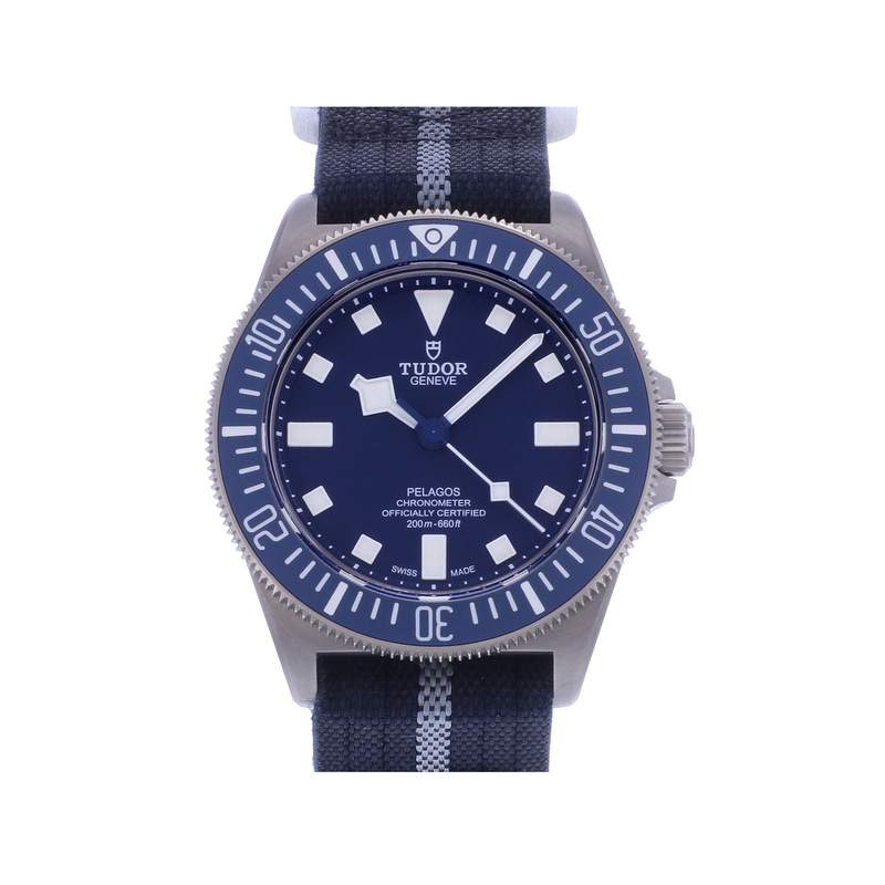 Montre d'occasion TUDOR Pelagos FXD Marine Nationale homme mouvement automatique certifié (cosc) bracelet nato - vue 1