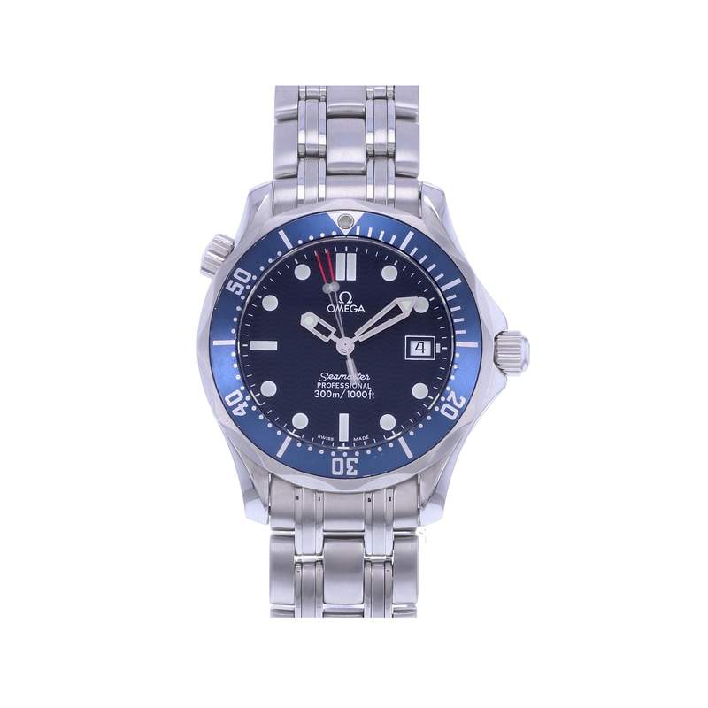 Montre d'occasion OMEGA Seamaster 300 Medium homme quartz bracelet acier - vue 1