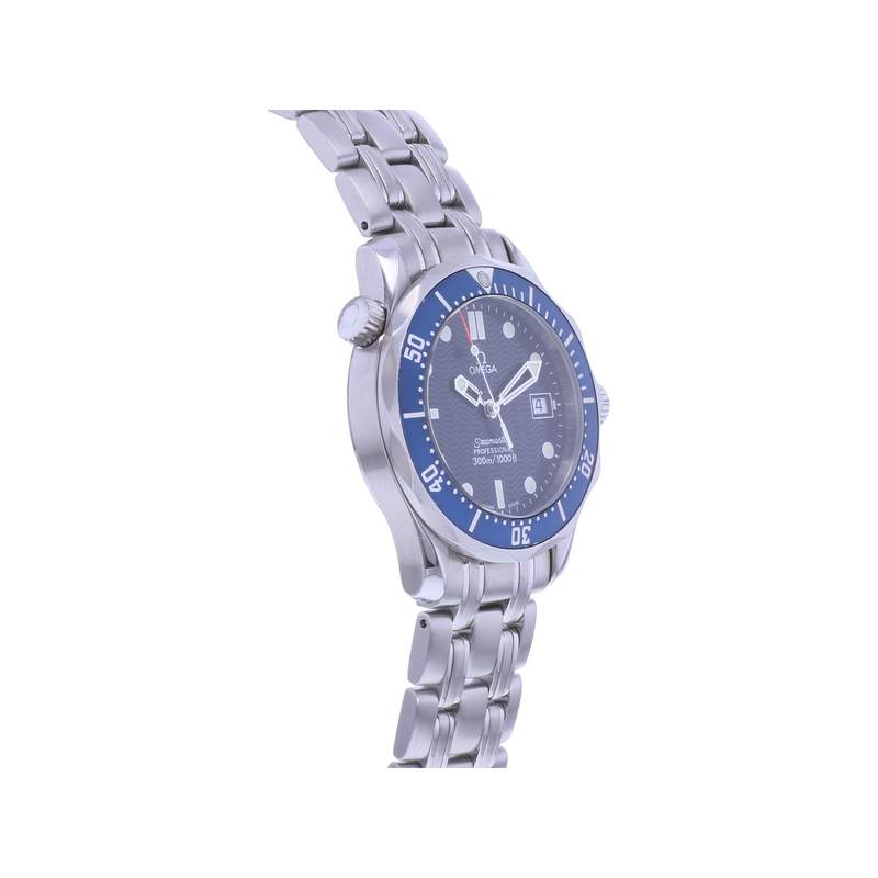 Montre d'occasion OMEGA Seamaster 300 Medium homme quartz bracelet acier - vue 2