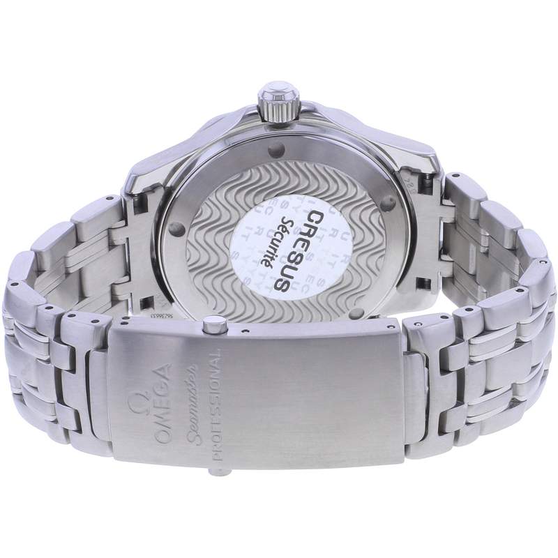 Montre d'occasion OMEGA Seamaster 300 Medium homme quartz bracelet acier - vue 3