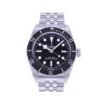 Montre d'occasion TUDOR Black Bay 41 homme mouvement automatique certifié (cosc) bracelet acier - vue 1