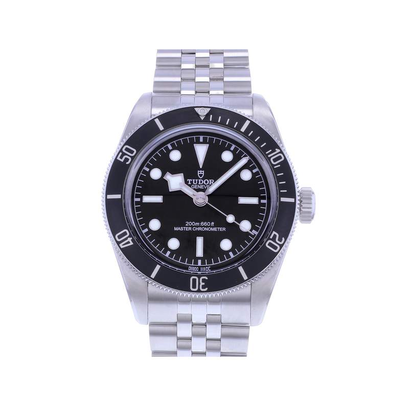 Montre d'occasion TUDOR Black Bay 41 homme mouvement automatique certifié (cosc) bracelet acier - vue 1