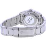 Montre d'occasion ROLEX Oyster Perpetual Date mixte mouvement automatique certifié (cosc) bracelet acier - vue 3
