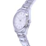 Montre d'occasion ROLEX Oyster Perpetual Date mixte mouvement automatique certifié (cosc) bracelet acier - vue D2