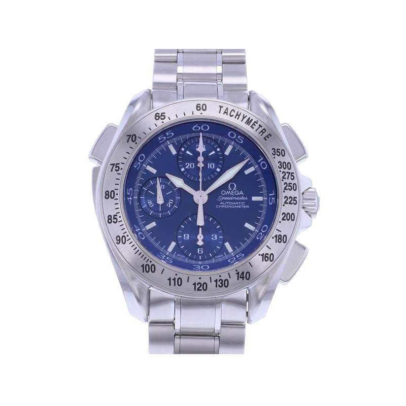 Montre d'occasion OMEGA Speedmaster Split Second homme mouvement automatique certifié (cosc) bracelet acier - vue 1