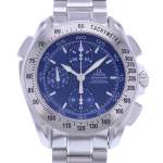 Montre d'occasion OMEGA Speedmaster Split Second homme mouvement automatique certifié (cosc) bracelet acier - vue D1