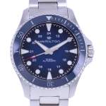 Montre d'occasion HAMILTON Khaki Navy Scuba homme automatique bracelet acier - vue D1