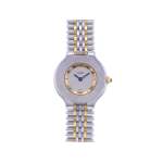 Montre d'occasion CARTIER Must 21 femme quartz bracelet acier et plaqué or - vue 1