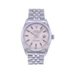 Montre d'occasion ROLEX DateJust 36 mixte automatique bracelet acier - vue 1