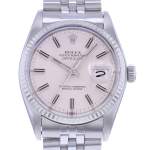 Montre d'occasion ROLEX DateJust 36 mixte automatique bracelet acier - vue D1