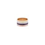 Bague d'occasion BOUCHERON Quatre Classique Large femme 3 ors 750/1000 pvd - vue D1