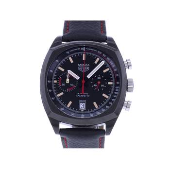 Montre d'occasion TAG HEUER Monza homme automatique bracelet cuir