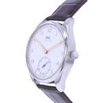 Montre d'occasion IWC Portugaise homme automatique bracelet cuir cresus - vue D2