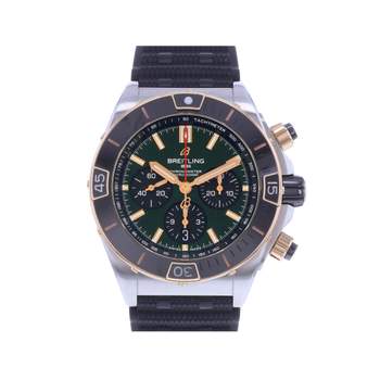 Montre d'occasion BREITLING Chronomat B01-44 homme mouvement automatique certifié (cosc) bracelet caoutchouc