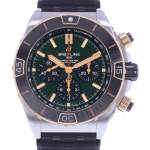 Montre d'occasion BREITLING Chronomat B01-44 homme mouvement automatique certifié (cosc) bracelet caoutchouc - vue D1