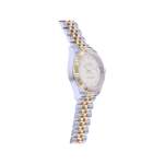 Montre d'occasion ROLEX DateJust Lady Index diamants femme mouvement automatique certifié (cosc) bracelet or jaune 750/000 et acier - vue 2