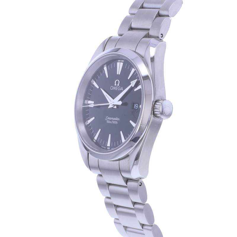 Montre d'occasion OMEGA Seamaster Aquaterra mixte quartz bracelet acier - vue D2