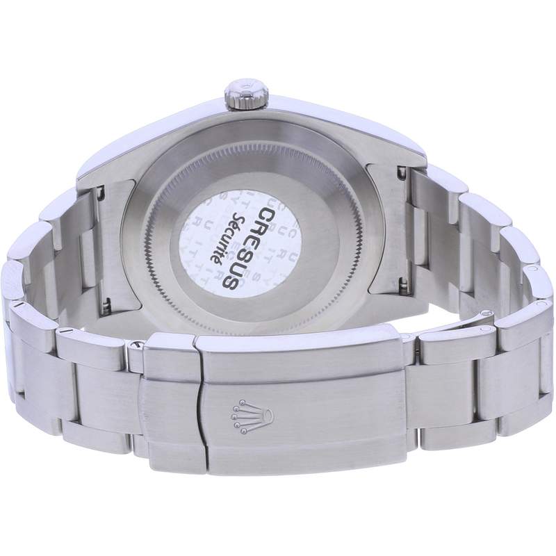 Montre d'occasion ROLEX Oyster Perpetual homme mouvement automatique certifié (cosc) bracelet acier - vue 3