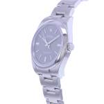 Montre d'occasion ROLEX Oyster Perpetual homme mouvement automatique certifié (cosc) bracelet acier - vue D2