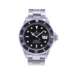 Montre d'occasion ROLEX Submariner Date homme mouvement automatique certifié (cosc) bracelet acier - vue 1