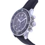Montre d'occasion BLANCPAIN Fifty Fathoms Chronographe Flyback homme automatique bracelet textile - vue D2