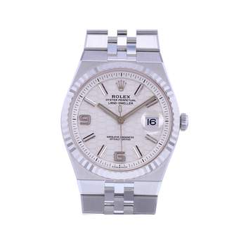 Montre d'occasion ROLEX Land-Dweller 40 homme mouvement automatique certifié (cosc) bracelet acier