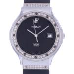 Montre d'occasion HUBLOT Classic MDM mixte quartz bracelet caoutchouc - vue D1