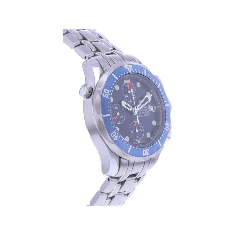 Montre d'occasion OMEGA Seamaster 300 Diver homme mouvement automatique certifié (cosc) bracelet acier - vue 2